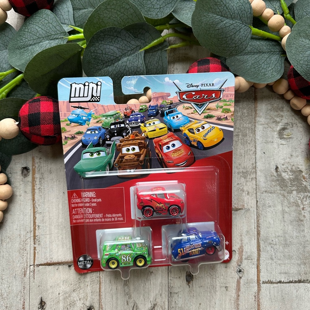 Disney Pixar Cars Mini Racers 3-Pack